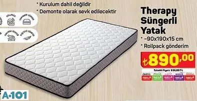 THERAPY SÜNGERLİ YATAK THERAPY SÜNGERLİ YATAK